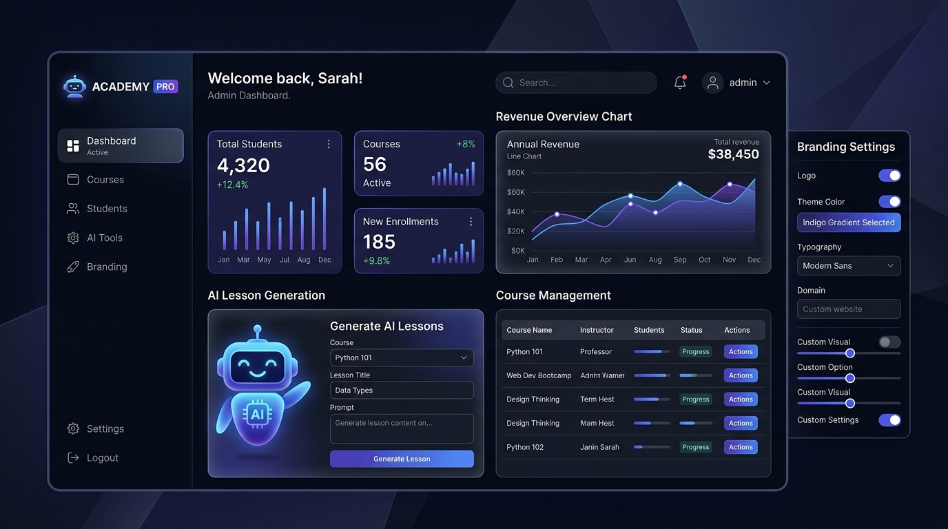 AI dashboard